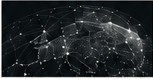 Digital network globe
